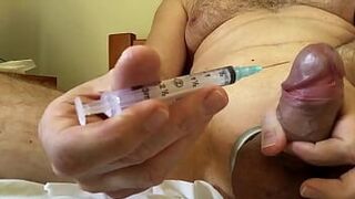 Готовлюсь к игле в головке моего члена - порно видео