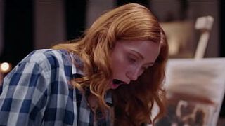 Возбужденный скульптор оживляет девушку с идеальным членом, высасывает ее досуха и трахает до множественных оргазмов - порно видео