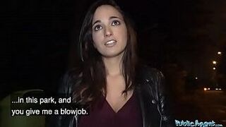 Публичный агент, испанскую горячую киску отдолбил незнакомец - порно видео