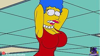 Мардж Симпсон сиськи - порно видео