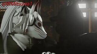 Фурри из Роблокса и КрМаЛ из Геометрии Дэш - порно видео