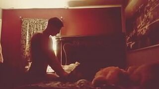 Жесткий бдсм-секс и наказание моей красивой подруги кожаным ремнем (Красная комната) - порно видео