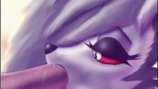 Луна делает минет - порно видео